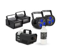 Cosmos LED Comet Strobe & Fog Party Lighting Pack by Gear4music