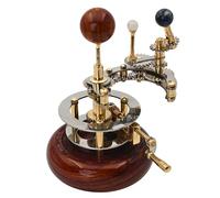 COSMOS MUSEUM Premium Brass Desk Orrery | Handcrafted Solar System Model | Educational & Decorative Astronomy Orrery | Elegant Brass Mechanical Planetarium for Home & Office