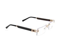 Cosmos Optical Frame - unisex - Gold & Wood - Glasses - Black - ONE SIZE - Accessories ONE SIZE