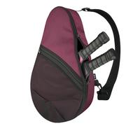 Cosmos Padel Racket Bag Pickleball Paddle Sling Backpack Padel Racquet Storage Bag, Padel (Paddel Tennis) Equipment Carrying Bag with Mesh Pocket for 2 Paddles Ball Water Bottle & Accessory (Burgundy)