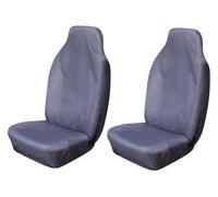 Cosmos Pair of Heavy Duty Waterproof Van Seat Covers in Grey