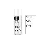 Cosmos LAC Acrylic Paint Spray Can in Many RAL Colours, 400 ml Spray Can Perfect for DIY, Upcycling and Other Painting Work RAL 9010 MATTE WHITE N301
