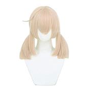 CosNoble Klee Wig Game Genshin Impact Cosplay Costume Double Ponytail White Golden Hair