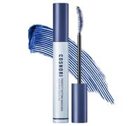 COSNORI Perfect Setting Long&Curl Eyelash Mask, Waterproof, Royal Blue, Long Lasting and Stain Free, Deep Blue Eyelash Mask, Vibrant Spots of Colour, Perfect for