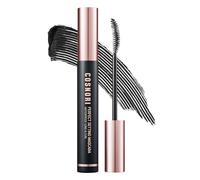 COSNORI Perfect Setting Waterproof Mascara Long & Curl - Lengthening Fiber Mascara Black - Natural Lash Extension - Waterproof, Smudge Proof, Clump Free - Irritation Free Tested, 0.24 fl.oz.