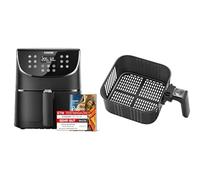 COSORI Air Fryer 5.5L Capacity,Oil Free,Dehydrator,Energy and Time Saver, Pizza Maker with 11 Presets with 100 Recipes Cookbook, Non-Stick, Dishwasher Safe Basket,1700-Watt, CP158-AF