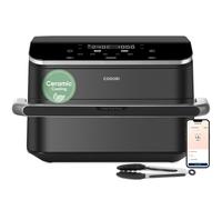 COSORI Dual Blaze Twinfry CAF-TF101S-AUK Air Fryer - Black & Silver, Black,Silver/Grey