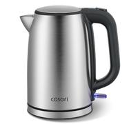 COSORI Electric Kettle, Plastic-Free Interior, 2 Lid Opening Angles, Easy to Clean, Automatic Shut Off & Boil-Dry Protection, Stainless Steel Tea Kettle, Hot Water Boiler & Heater, 1.7L, 1500W
