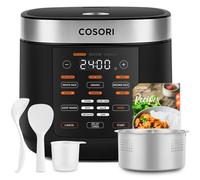 Cosori Multi-Cooker Chef Edition rice cooker 5 L 970 W Black, Silver