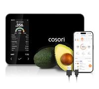COSORI Smart Kitchen Food Scales Digital, Premium Calorie Counting Scale with Free App, Track 19 Nutrients, On-Screen Nutrient Info, USB-C Charging, Complete Nutrition Control, Eat Smarter Every Day