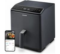 Cosori Dual Blaze Smart Air Fryer - 6.4L, Dark Grey, 12 Customizable Functions, CAF-P584S-KUKR