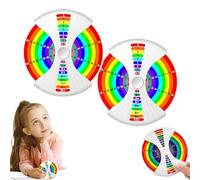 COSORO 2pcs Math Fidget Spinners Math Fidget Toys for Kids,Math Fact Fidget Spinners Addition Subtraction Multiplication Division Fidget Toy Math Spinner Educational Toys Maths Games for the Classroom