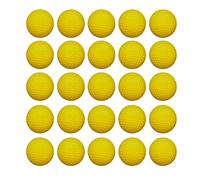 COSORO 60PCS Round Ammo - Bulk Foam Bullet Ball Replacement Refill Pack Age 14+ for Nerf Rival Zeus,Apollo, Khaos, Atlas, & Artemis Blasters (Yellow)