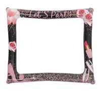 COSORO Black Rose Gold Inflatable Photo Booth Prop, Giant Selfie Frame, Blow Up Party Prop for Girls' Birthday Party Decorations