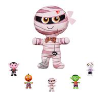 COSORO Halloween Plush Mummy Stuffed Dolls,30cm Mummy Plush Doll Soft Halloween Scary Scream,Monster Stuffed Animal Mummy Plushies Pillow,Halloween for Girls Boys Gifts