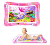 COSORO Tummy Time Mat Inflatable Water Mat for Babies,70 * 50cm Pink Whale Water Cushion Baby Inflatable Water Play Mat Sensory Toy for Infants,Toddlers Baby Toys 3-12 Months Newborn Girls Boys Gifts