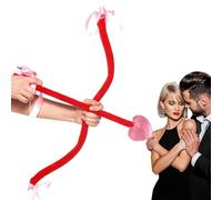 Cosplay Bow - Heart Shaped Bow With Arrows For Costumes | Goddess Accessory For Valentine's Day, Theme Parties And Costumes, Valentine's Day Costume Accessories For L