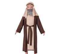 Cosplay Costume,Arabian Style Theme Party Outfits | Role-Playing Costume for Elderly Characters in Role Playing - for Teen Men to Party, Performance, Show and Holiday Events