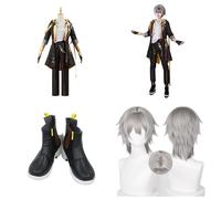 Cosplay Costume For Caelus HonkaiStarRail,Women Men Uniform With Accessories,Cosplay Replica Prop Wig Shoes Full Set, Halloween Carnival Party Suit