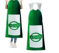 COSPLAY COSTUME - Funny green sauce clothes, role play costume, for women of carnival stage. captivating the public with its quirky appeal and becoming a face