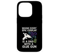 Cosplay Dad Maker Con Parent Geek Armor Badge Hero Case for iPhone 14 Pro