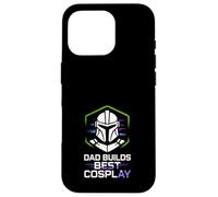 Cosplay Dad Maker Con Parent Geek Armor Badge Hero Case for iPhone 16 Pro