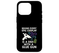 Cosplay Dad Maker Con Parent Geek Armor Badge Hero Case for iPhone 16 Pro
