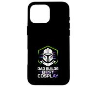Cosplay Dad Maker Con Parent Geek Armor Badge Hero Case for iPhone 16 Pro Max