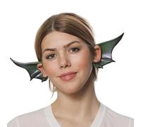 Cosplay Flexi Ears Costume Accessory Winged Dragon Gargoyle Green