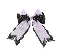 Cosplay Hair Clip Novelty Bat Wing Lace Bows Barrettes Party Headwear Anime Girl Hair Grip Halloween Theme Headpiece