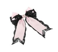 Cosplay Hair Clip Novelty Bat Wing Lace Bows Barrettes Party Headwear Anime Girl Hair Grip Halloween Theme Headpiece