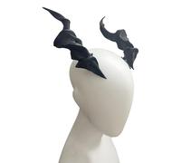 Cosplay Hairpin Horn Hair Clip Anime Elegant 2000s Trend Dark Bunches Headwear For Halloween Cosplay
