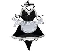 Cosplay Maid Outfit, Girls Sexy Cosplay Women Sexy Outfit Short Sleeve Lingerie For Women Naughty Dress Up For The Bedroom |