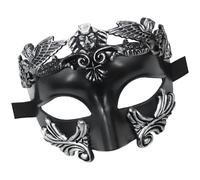 Cosplay Medieval Face Cover Ancient Greek Theme | Ancient Egyptian Greek Style Masquerade Face Cover for Carnival Role Play, Halloween Costume Accessory for Men, Lightweight Durable Face Shield for Re