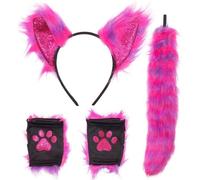 Cosplay Neon Cat Accessory Set