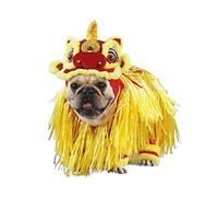 COSPLAY New Year Lion Dance Tassel Pet Costume Small Doggy Cosplay Party(S)