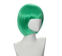 cosplay nightclub show bar oblique bangs female short hair pink beige blue bobo bobo wig color:K051-20