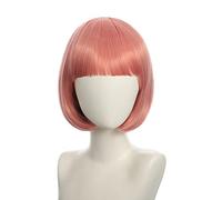 cosplay nightclub show bar oblique bangs female short hair pink beige blue bobo bobo wig color:K051-12