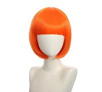 cosplay nightclub show bar oblique bangs female short hair pink beige blue bobo bobo wig color:K051-22