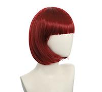 cosplay nightclub show bar oblique bangs female short hair pink beige blue bobo bobo wig color:K051-16