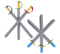 Cosplay Play Fighting Swords, Creative, Practice Sparring Cosplay Prop, Knights Pretend Play Fake Swordsfor Boys Girls to Playing Knight(6 pcs)