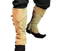 Cosplay Prop Boot Covers - Props Halloween Costume | Boot Covers - About 280g, Flannel, Black, Brown, Yellow, Medieval Renaissance Steampunk, Cosplay Props, Halloween Costumes, Men Fashion