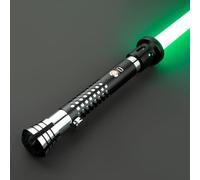 Cosplay Prop Replica Combat Lightsaber RGB Colour Change Baselit Custom No.123 Light Sword With FX Sounds Smooth Swing USB-C Chargable