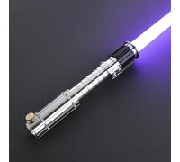 Cosplay Prop Replica Combat Lightsaber RGB Colour Change Baselit No.153 Mara Jade Light Sword With FX Sounds Smooth Swing USB-C Chargable (Base No 160)