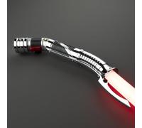 Cosplay Prop Replica Combat Lightsaber RGB Colour Change Xenoblade Custom No. 082 Dooku Light Sword With FX Sounds Smooth Swing USB-C Chargable