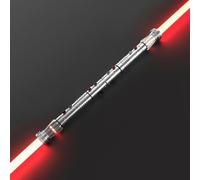 Cosplay Prop Replica Combat Lightsaber RGB Colour Change Xenopixel No. 021 Darth Maul V.1 Sword With FX Sounds Smooth Swing USB-C Chargable
