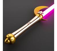 Cosplay Prop Replica Combat Lightsaber RGB Colour Change Xenopixel No. 064 Sailor Moon Sword With FX Sounds Smooth Swing USB-C Chargable