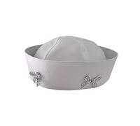 Cosplay Sailor Hat With Small Bowknot Decors Captain Navy Marine Hat For Woman Men Funny Cosplay Accessories Cute Sailor Hats Bulk Hats For Kid Bride Bachelorette Party Bachelorette Party Bride Woman