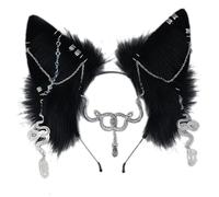 COSPLAY Sexy Lolita Animal Ear Headband Furry Sexy Carnivals Party Handmade Party Costume Devil Beast Snake