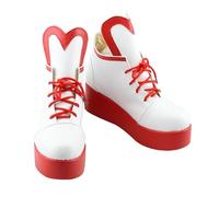 Cosplay Shoes For KizunaAI Vtuber,Women Man Anime Game PU Shoes For ComicCon, Cosplay Show, Halloween,Carnival Party A1393